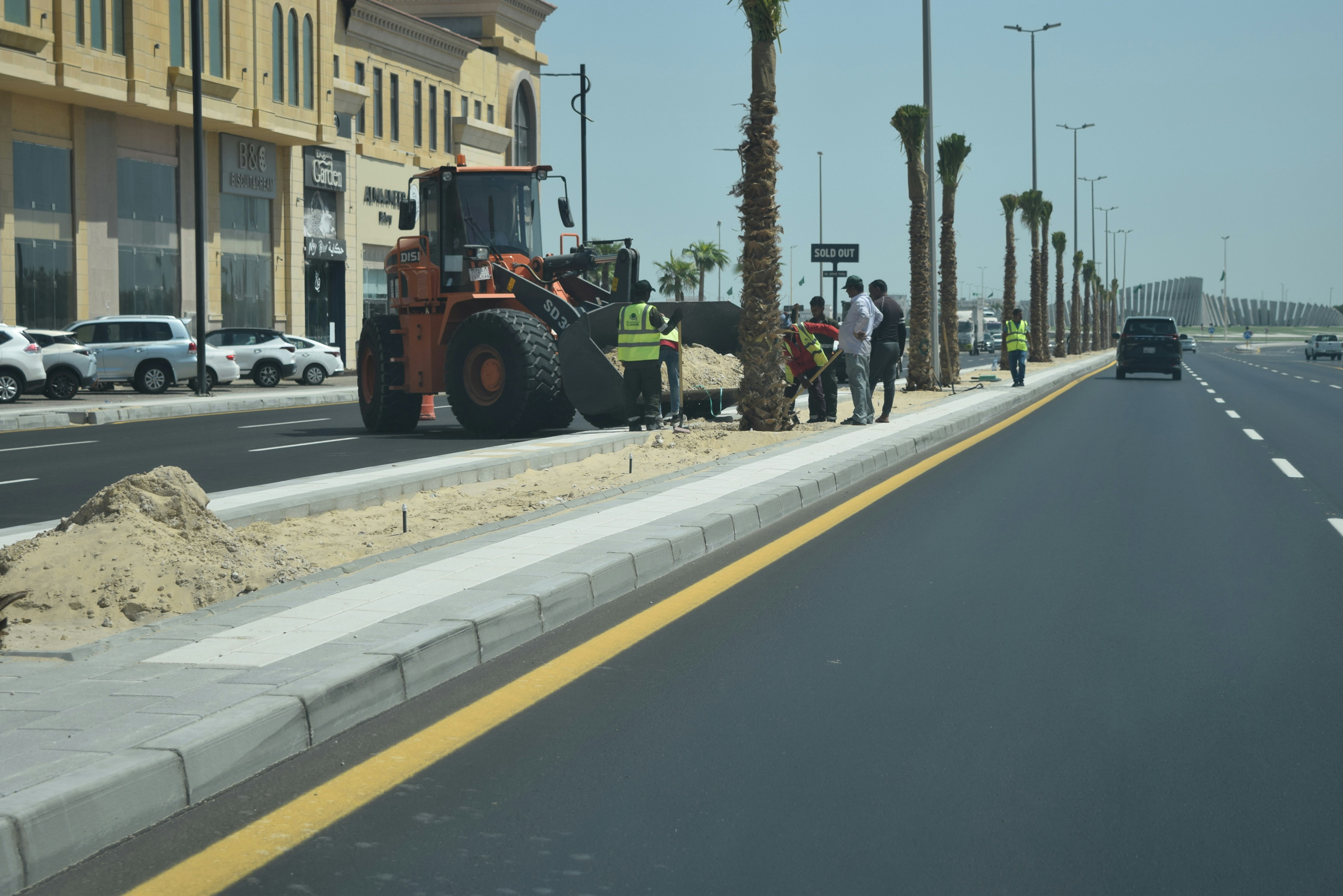 AMEC Completed Asphalt Paving Project in Central Samarkand